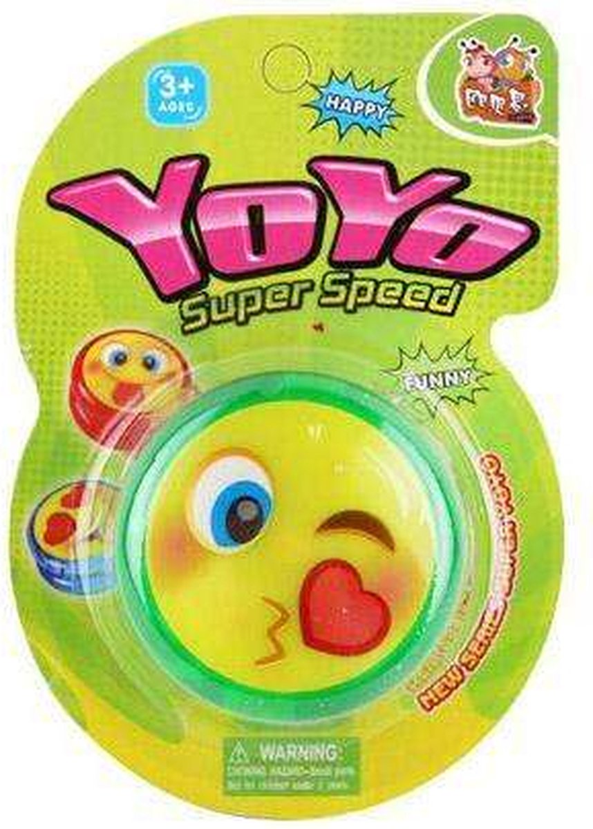   Smile Groen Led | YoYo| Jo-Jo met Licht